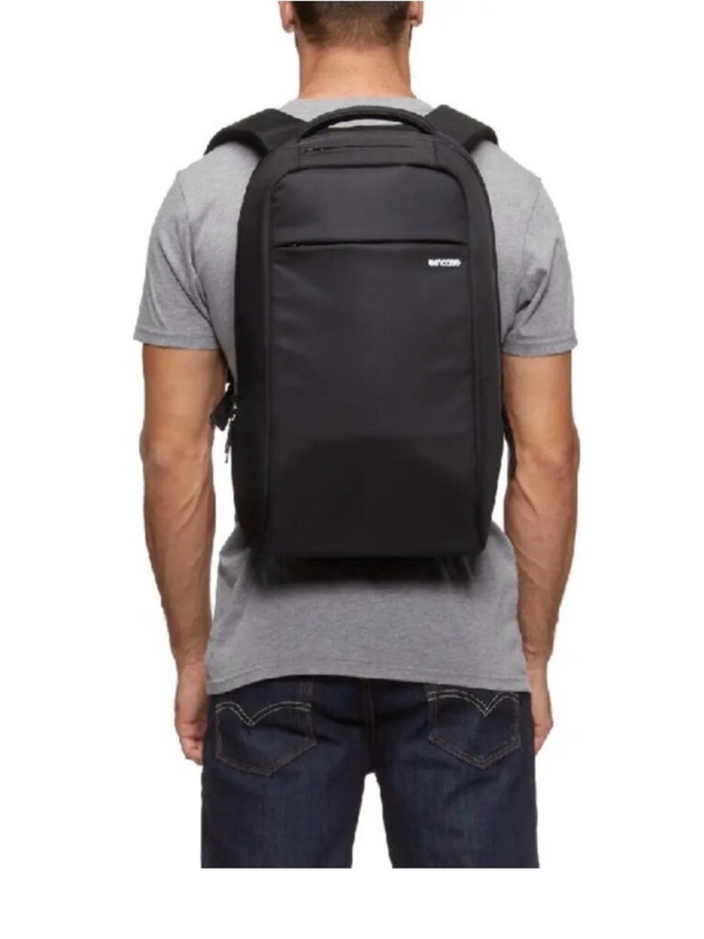 Incase ICON Slim Navy Minimalist Backpack Unisex